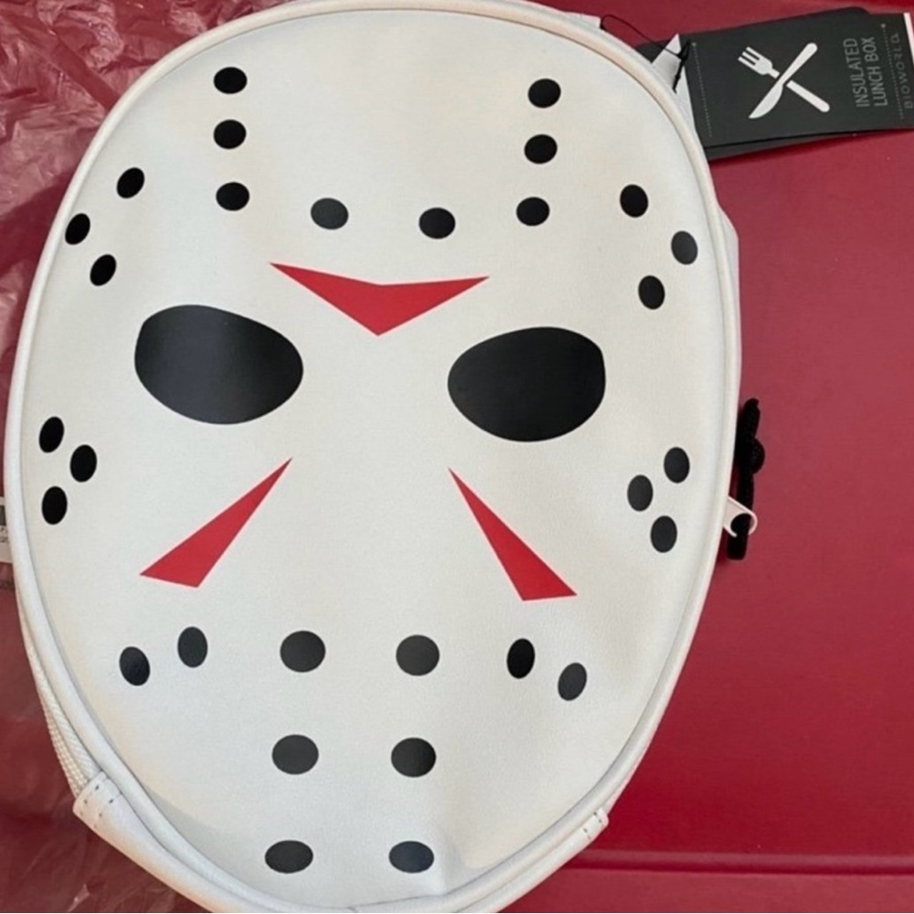 NWT Jason Voorhees mask lunch tote Friday’s the 13th